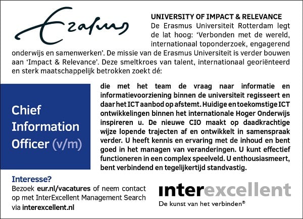 PA CIO Erasmus Universiteit Rotterdam