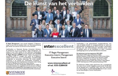 Nyenrode 7e leergang ITRM FD advertentie