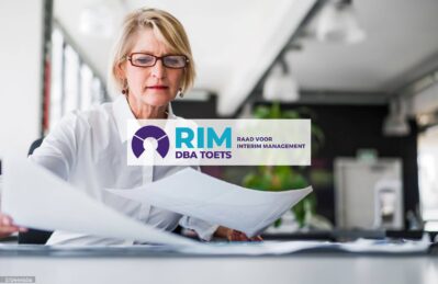 RIM Raad voor Management DBA toets logo