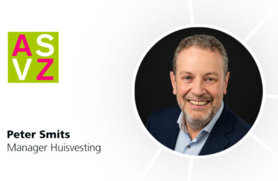 Peter Smits benoemd als manager Huisvesting bij ASVZ