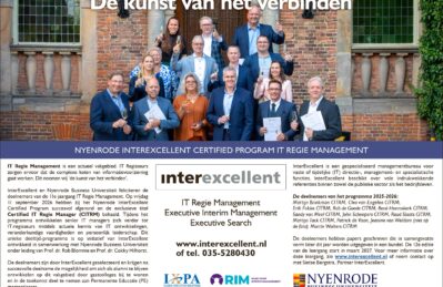 Felicitatie FD Deelnemers Nyenrode ITRM leergang 11